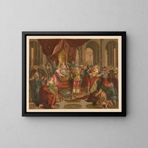 Bibel goldene der Klassiker Pl055 - Jan Ladislaw Skora — gerahmtes Bild an der Wand