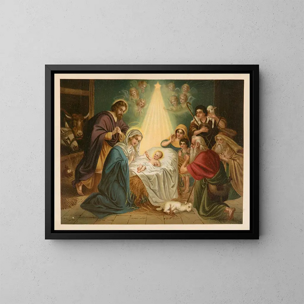 Bibel goldene der Klassiker Pl068 - Jan Ladislaw Skora — gerahmtes Bild an der Wand