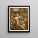 Die klassische goldene Bibel Pl077 - Jan Ladislaw Skora — gerahmtes Bild an der Wand