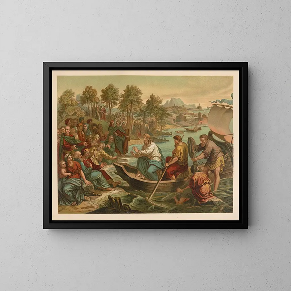 Bibel goldene der Klassiker Pl084 - Jan Ladislaw Skora — gerahmtes Bild an der Wand