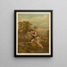 Die klassische goldene Bibel Pl091 - Jan Ladislaw Skora — gerahmtes Bild an der Wand