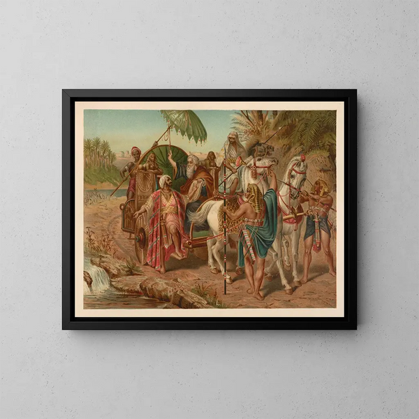 Bibel goldene der Klassiker Pl121 - Jan Ladislaw Skora — gerahmtes Bild an der Wand
