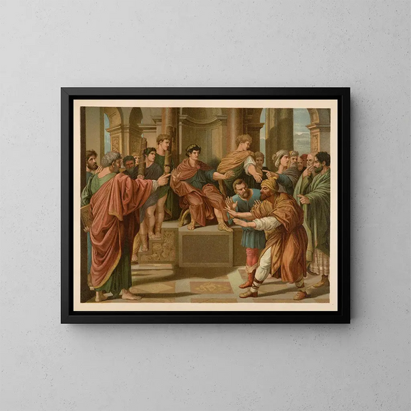 Bibel goldene der Klassiker Pl122 - Jan Ladislaw Skora — gerahmtes Bild an der Wand