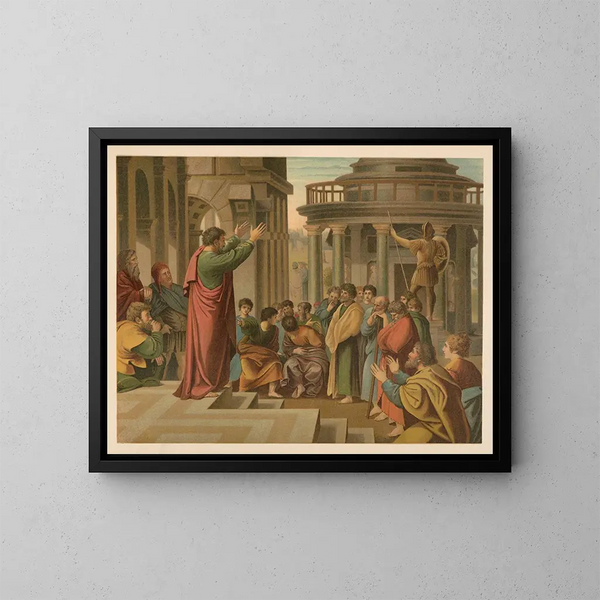 Bibel goldene der Klassiker Pl124 - Jan Ladislaw Skora — gerahmtes Bild an der Wand