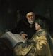 Der Prinz Karl Ludwig vom Pfalz mit seinem Tutor Wolrad von Plessen in historischer Kleidung - Jan Lievens — Ansicht des Kunstwerks