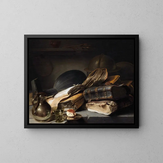 Jan Lievens - Still Life with Books.webp