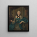 Reise von Margaretha 1699–1778 - Jan Maurits Quinkhard — gerahmtes Bild an der Wand