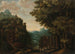 Landschaft mit Berg, Fluss und Schloss - Jan Meerhout — Ansicht des Kunstwerks