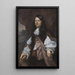 Jean De Geer 1632 1696 - Jan Mijtens — gerahmtes Bild an der Wand