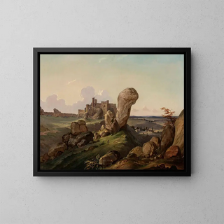 Jan Nepomucen Glowacki - Submontane landscape  Ogrodzieniec.webp