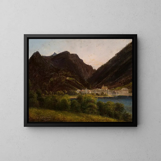Jan Nepomucen Glowacki - View of the city in the valley.webp