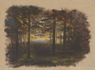 Im Wald vor Sonnenuntergang - Jan Nowopack — Ansicht des Kunstwerks