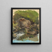 Rochers - Jan Nowopack — gerahmtes Bild an der Wand