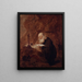 Saint Jérôme - Jan Olis — gerahmtes Bild an der Wand