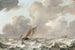 Schiffe bei mäßigem Wind - Jan Porcellis — Ansicht des Kunstwerks