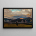 Wolken in Zakopane - Jan Stanisławski — gerahmtes Bild an der Wand