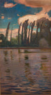 Pappel auf dem Wasser - Jan Stanisławski — Ansicht des Kunstwerks
