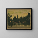 Villa d'Este - Jan Stanisławski — gerahmtes Bild an der Wand