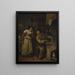 L'Alchimist - Jan Steen — gerahmtes Bild an der Wand