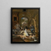Portrait de Jacoba Maria van Wassenaer 1654-1683, connue sous le nom de La Basse-cour - Jan Steen — gerahmtes Bild an der Wand