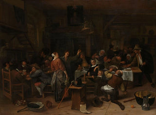 Journée des princes - Jan Steen — Ansicht des Kunstwerks
