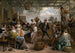 Das tanzende Paar - Jan Steen — Ansicht des Kunstwerks