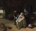 La jeune fille amoureuse - Jan Steen — Ansicht des Kunstwerks