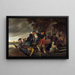Der fröhliche Heimkehr - Jan Steen — gerahmtes Bild an der Wand