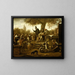 Der Scharlatan - Jan Steen — gerahmtes Bild an der Wand
