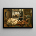 Schlachthof - Jan Stobbaerts — gerahmtes Bild an der Wand