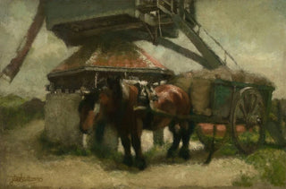 Jan Stobbaerts - The Windmill at Kiel.webp