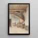 L. Holztreppen-Gemälde im Haus des Gemeenlandshuis von Delfland in Maassluis - Jan Striening — gerahmtes Bild an der Wand