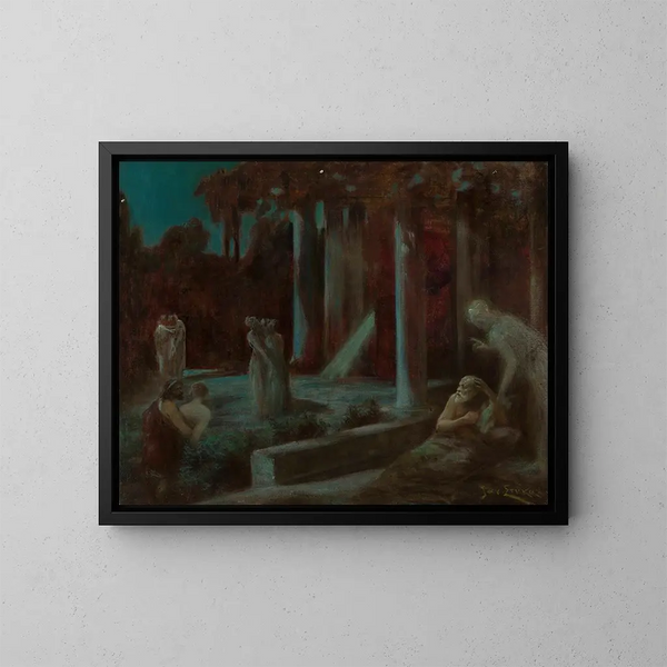 Ulysse - Jan Styka — gerahmtes Bild an der Wand
