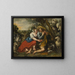 Szenen aus der Pastorale - Jan Thomas — gerahmtes Bild an der Wand