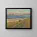 La Schelde près de Veere - Jan Toorop — gerahmtes Bild an der Wand