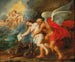 Eine Allegorie der Zeit und der Wahrheit, die den Neid und die Lüge besiegt - Jan van den Hoecke — Ansicht des Kunstwerks