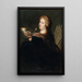Die Sibylle von Delphi - Jan van den Hoecke — gerahmtes Bild an der Wand