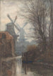 Moulins le long d'un canal - Jan Veth — Ansicht des Kunstwerks