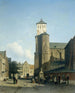 Kirche Saint-Denis in Lüttich - Jan Weissenbruch — Ansicht des Kunstwerks