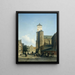 Kirche Saint-Denis in Lüttich - Jan Weissenbruch — gerahmtes Bild an der Wand