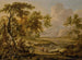 Ein weites Landschaft mit Figuren auf einem Weg im Vordergrund - Jan Wijnants — Ansicht des Kunstwerks