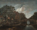 Herengracht in Amsterdam - Jan Wijnants — Ansicht des Kunstwerks