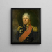 Portrait des Konteradmirals Job Seaburne May - Jan Willem May — gerahmtes Bild an der Wand