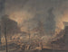 Lodewijk Napoléon besucht die Runen auf dem Rapenburg in Leiden nach der Explosion des Pulverboots am 12. Januar 1807 - Jan Willem Pieneman — Ansicht des Kunstwerks