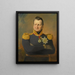 Portrait des Barons David Hendrik Chassé, Generalleutnant - Jan Willem Pieneman — gerahmtes Bild an der Wand