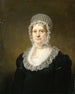 Portrait de Sara de Haan, veuve du souscripteur d'Amsterdam Cornelis Hartsen - Jan Willem Pieneman — Ansicht des Kunstwerks