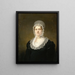 Portrait de Sara de Haan, veuve du souscripteur d'Amsterdam Cornelis Hartsen - Jan Willem Pieneman — gerahmtes Bild an der Wand