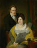 Portrait einer Frau und eines Mannes - Jan Willem Pieneman — Ansicht des Kunstwerks