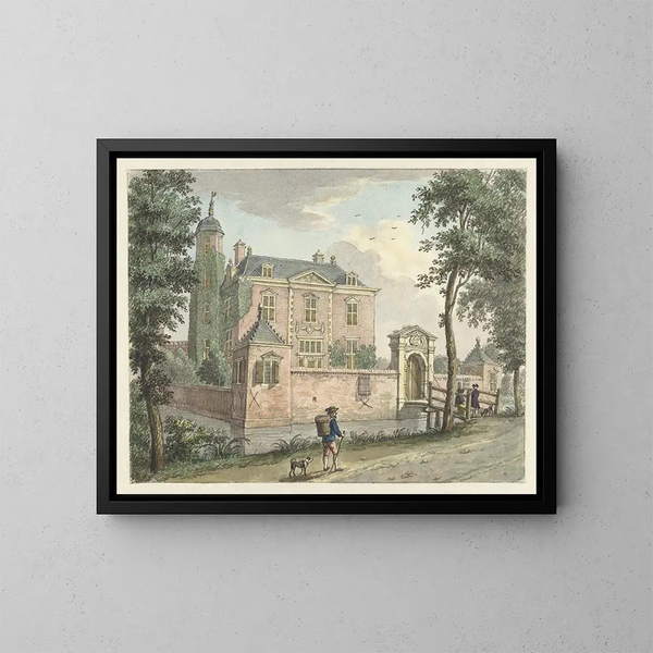 La Maison Berendrecht - Jan de Beijer — gerahmtes Bild an der Wand