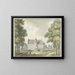 La Maison Hunderen à Twello - Jan de Beijer — gerahmtes Bild an der Wand